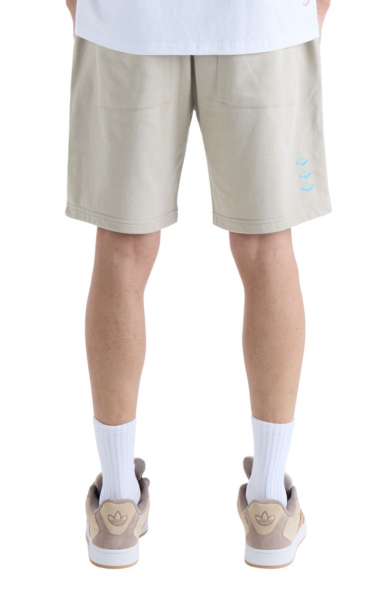 VOUSETI Us Against Time Fleece Drawstring Shorts, Alternate, color, 