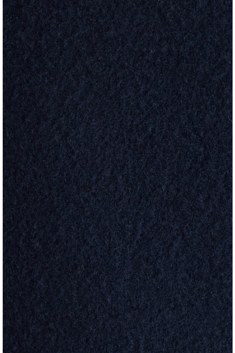 Godet Wool Midi Coat, Alternate, color, 8230 CORPORATE NAVY