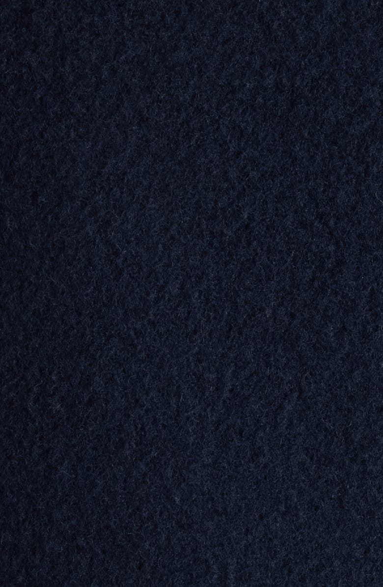 Balenciaga Godet Wool Midi Coat, Alternate, color, 8230 Corporate Navy