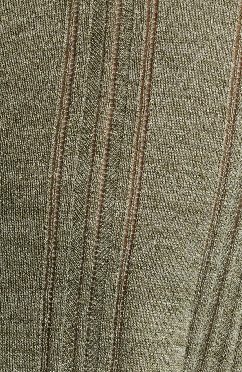 NN07 Thor Short Sleeve Cardigan, Alternate, color, Capers