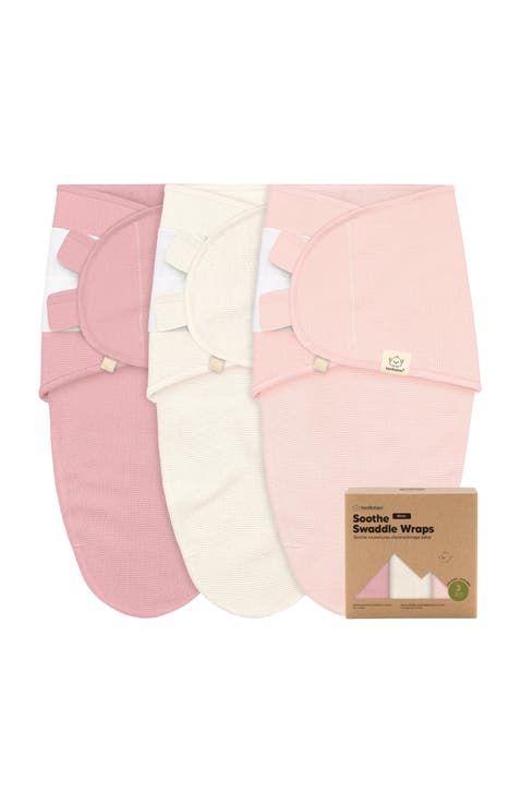 3-Pack Soothe (Wren) Swaddle Wraps