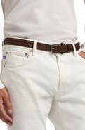 Ralph Lauren Purple Label Equestrian Buckle Leather Belt