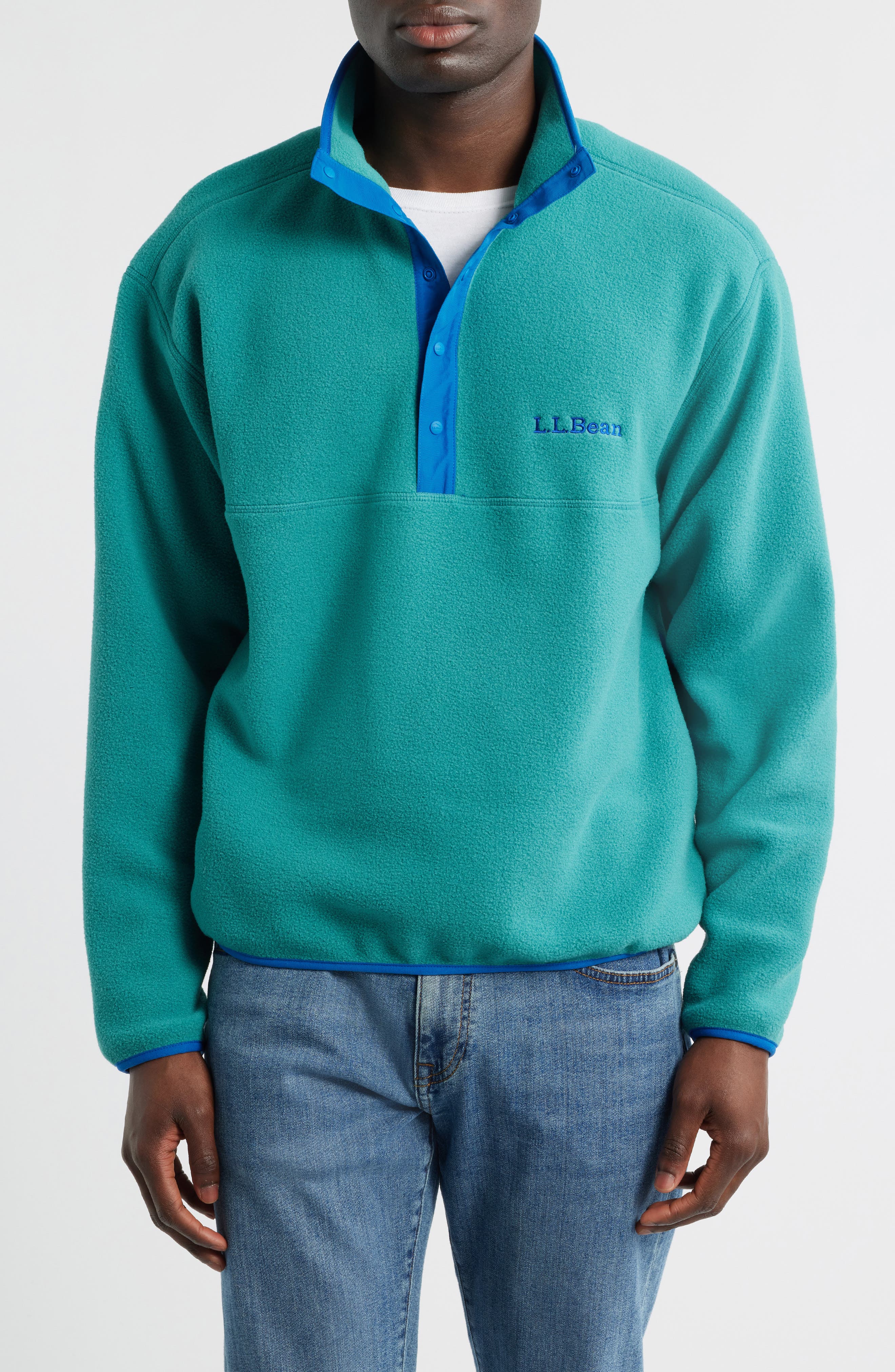 L.L.Bean Classic Fleece Half Snap Pullover | Nordstrom