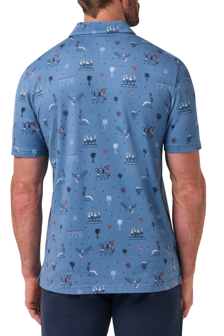 Comfortknit Festival Performance Polo, Alternate, color, CORONET