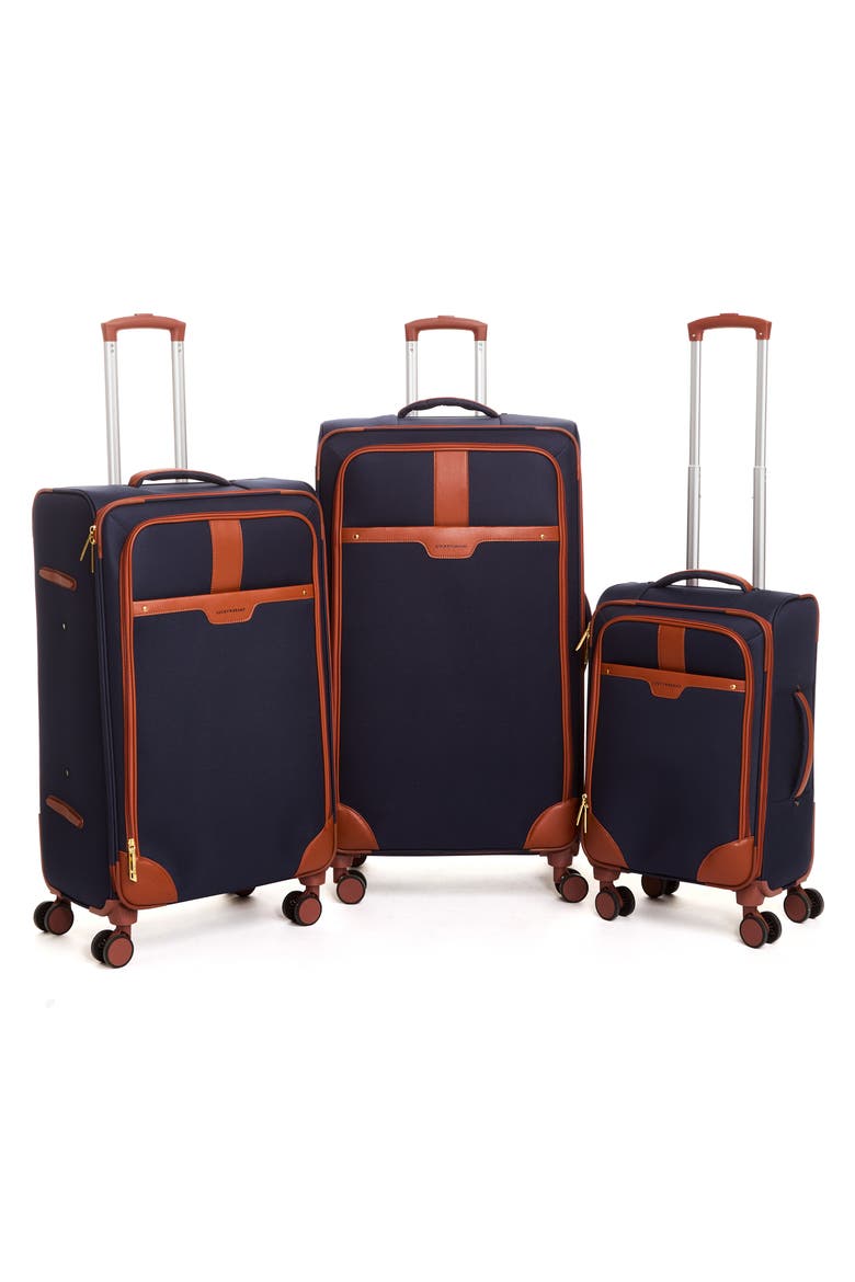 Mason 3-Piece Luggage Set, Alternate, color, NAVY
