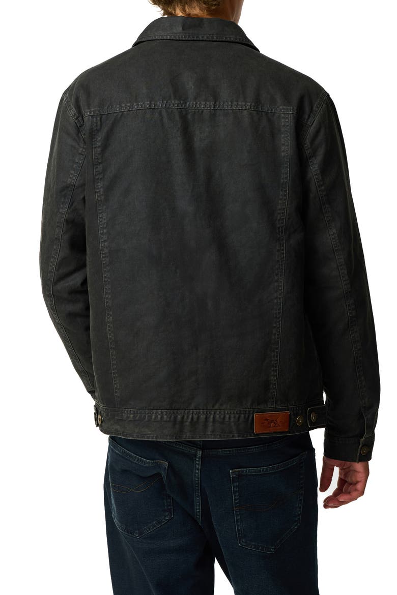 Fielder Cotton Trucker Jacket, Alternate, color, BRACKEN