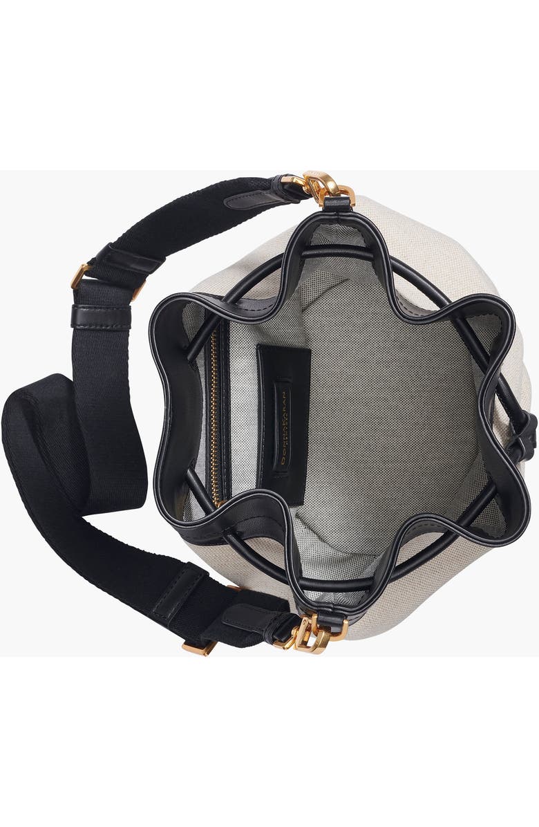 Donna Karan New York Weekend Bucket, Alternate, color, Natrl/Black