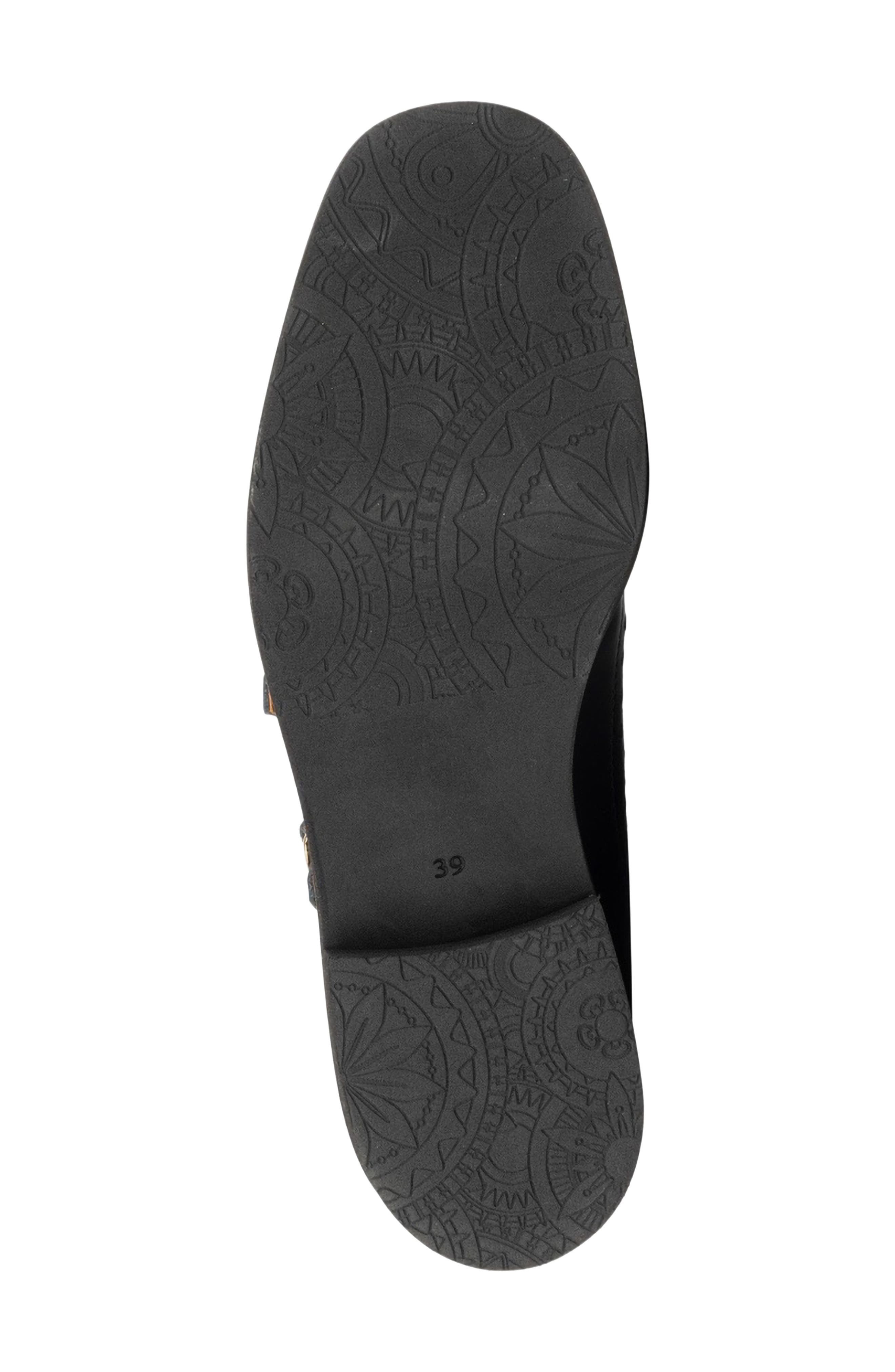 Windsor Water Resistant Double Monk, Alternate, color, BLACK