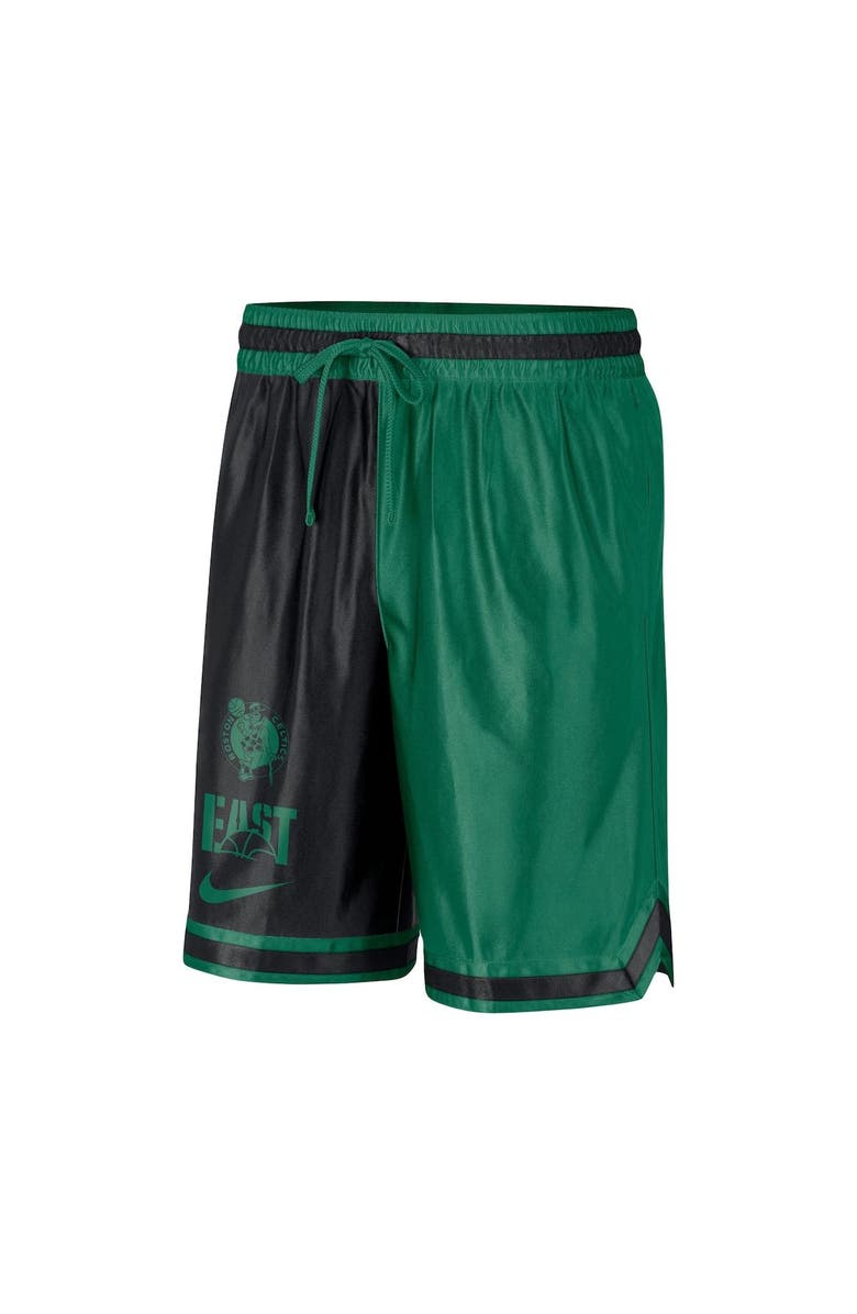 Nike Men's Nike Kelly Green/Black Boston Celtics Courtside Versus Force Split DNA Performance Shorts, Alternate, color, Kelly Green