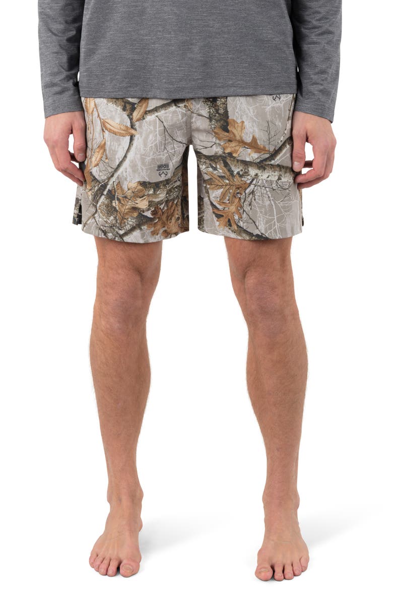 Hurley Trek Stretch Drawstring Shorts, Main, color, Khaki