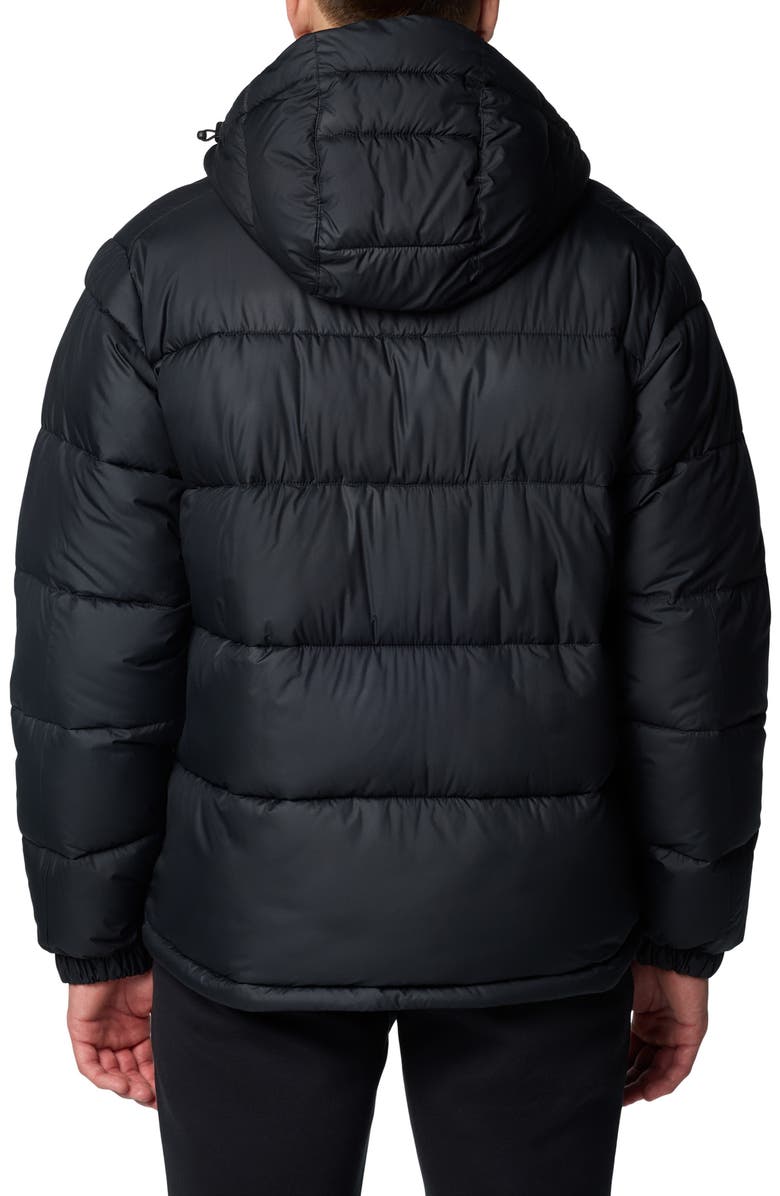 Columbia Pike Lake II Hooded Puffer Jacket, Alternate, color, Black