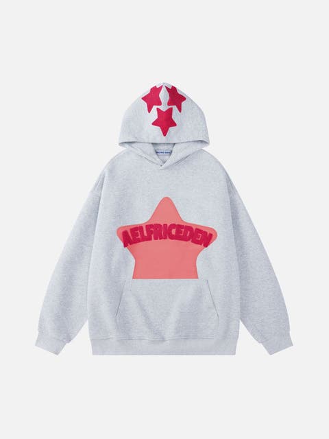 Vintage Embroidery Eden Star Hoodie