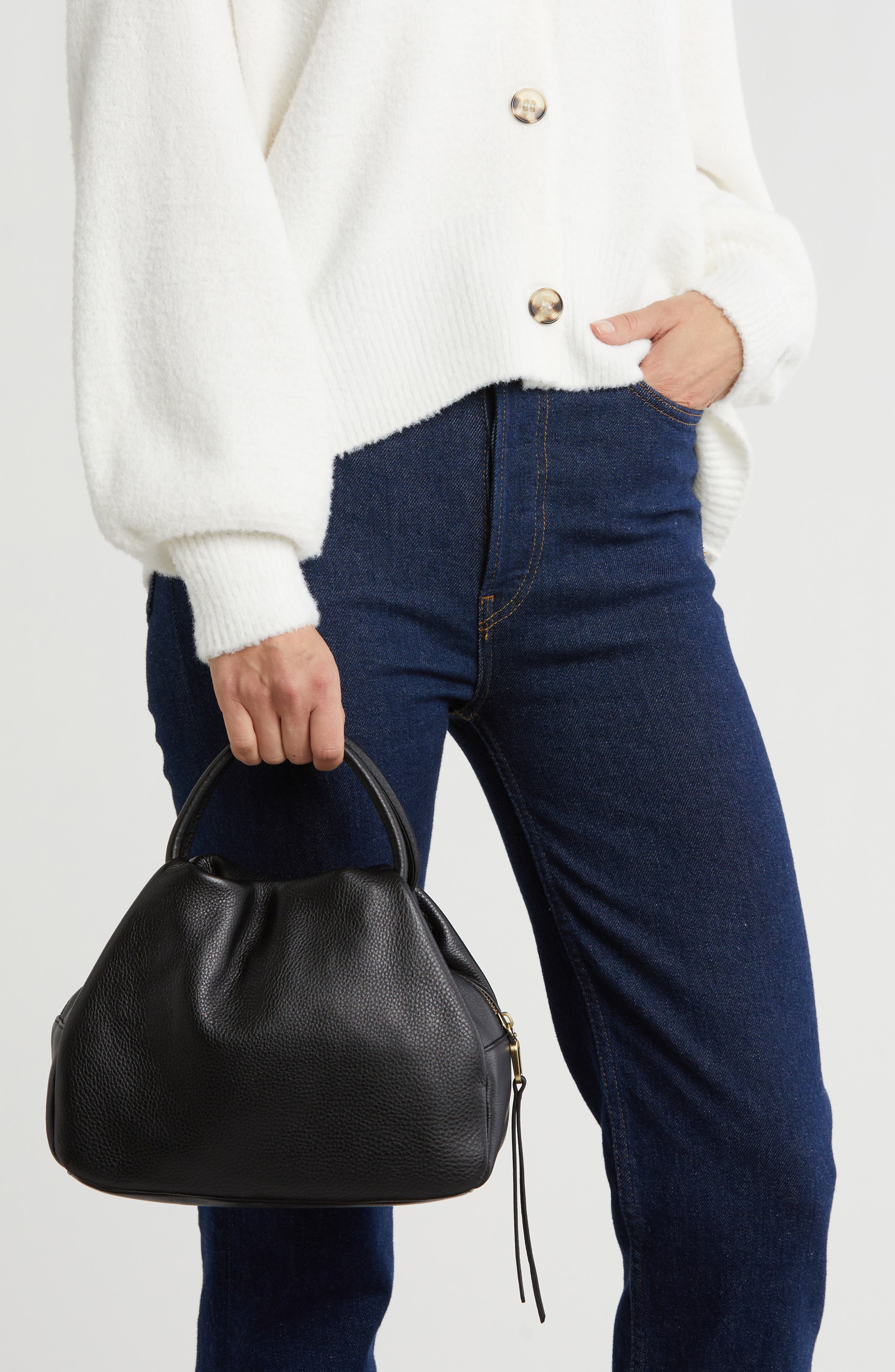 HOBO Darling Leather Crossbody Bag, Alternate, color, 