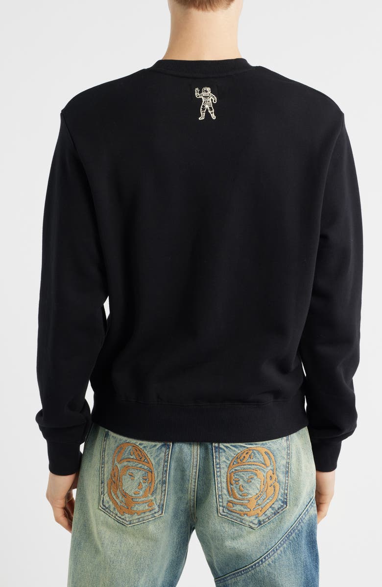 Billionaire Boys Club BB Jet Pack Helmet Head Sweatshirt, Alternate, color, Black