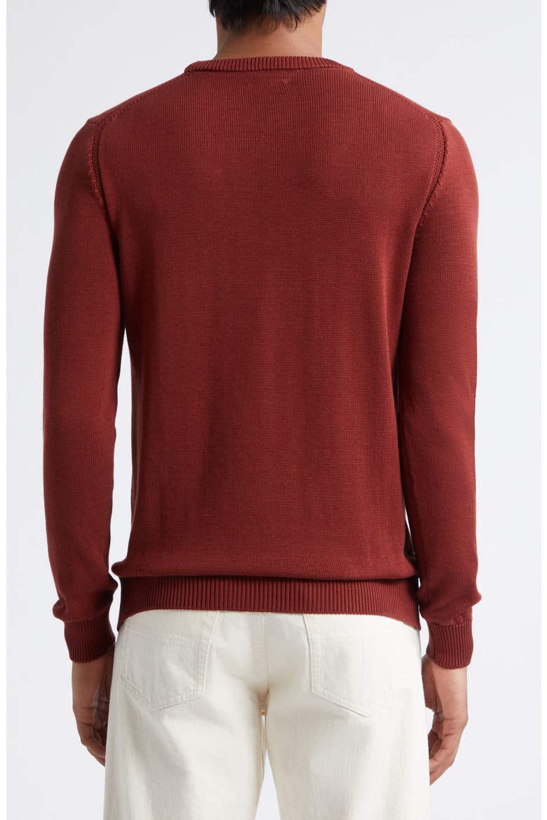 Cotton Sweater, Alternate, color, MATTONE