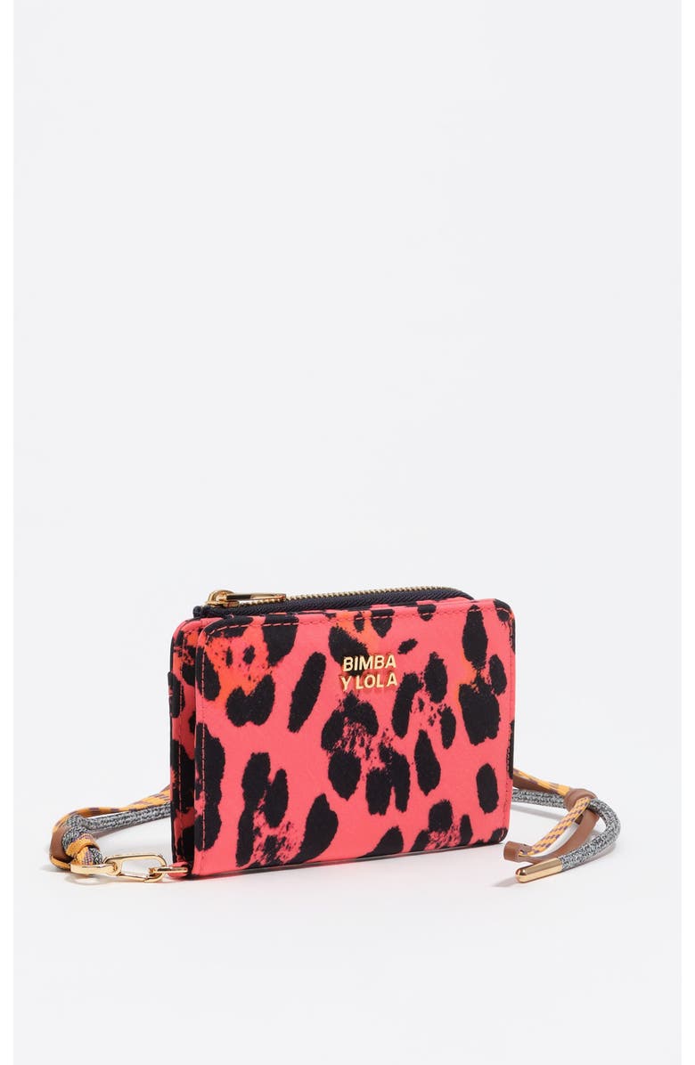 Bimba y Lola Nylon Coin Purse With Cord Pull, Main, color, 