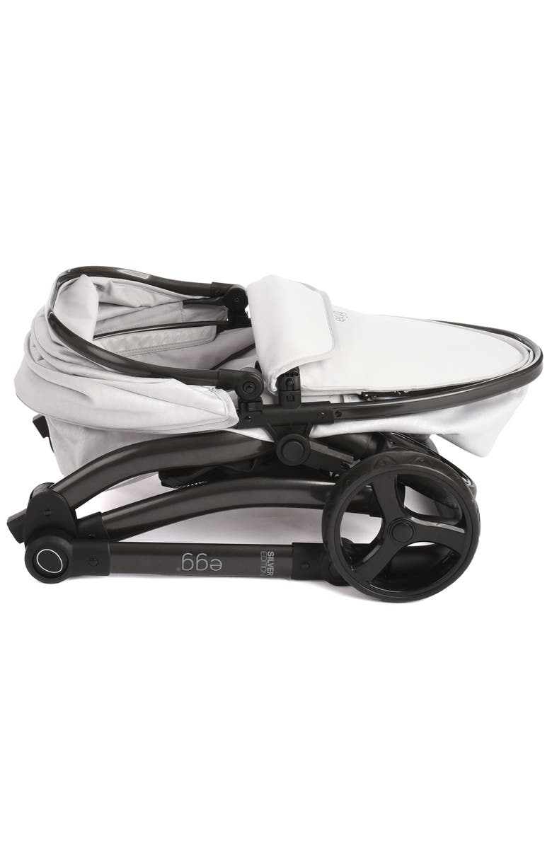 Roma Prams Egg Doll Pram, Convertible 2 In 1 Carry Cot & Seat, Alternate, color, Multicolored