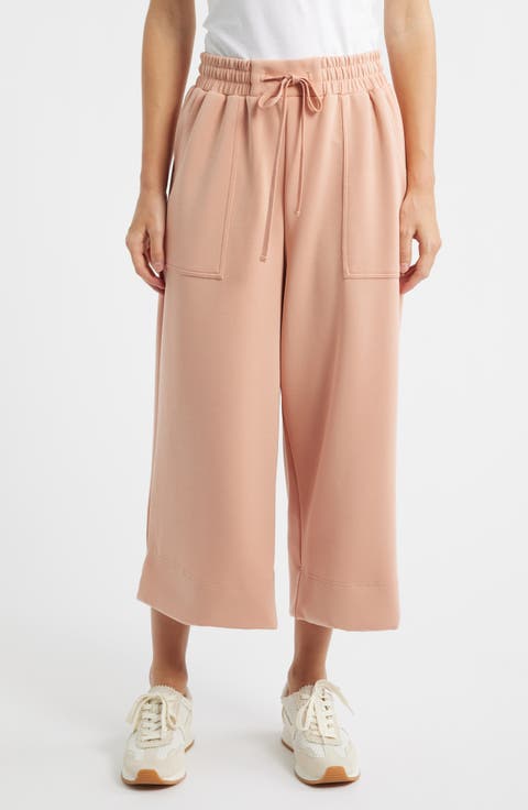 Crop Drawstring Pants