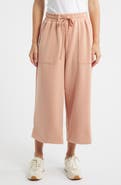 CITY BLUES Crop Drawstring Pants