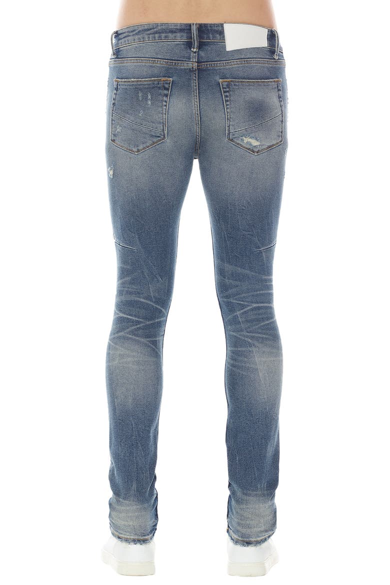 Strat Ripped Super Skinny Jeans, Alternate, color, TUSCANY