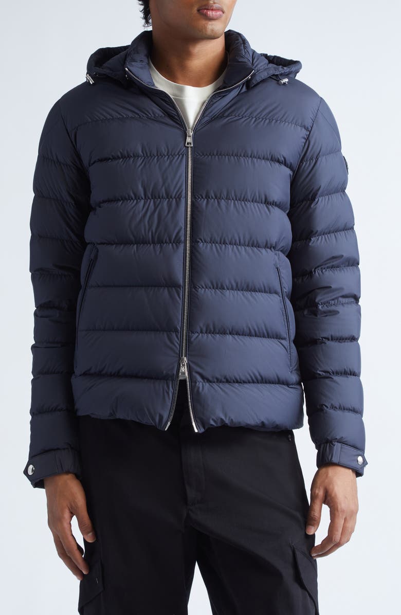 Moncler Arneb Down Puffer Jacket, Main, color, Navy