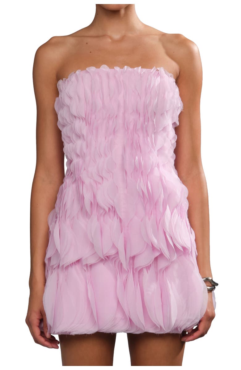 AMUR Christine mini dress, Alternate, color, Lumen Lavender