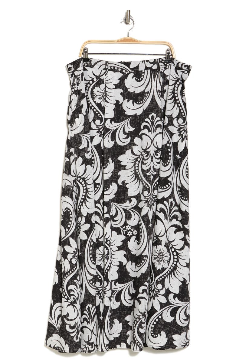 BY DESIGN Bloom Printed Maxi Skirt, Alternate, color, Haiti Floral