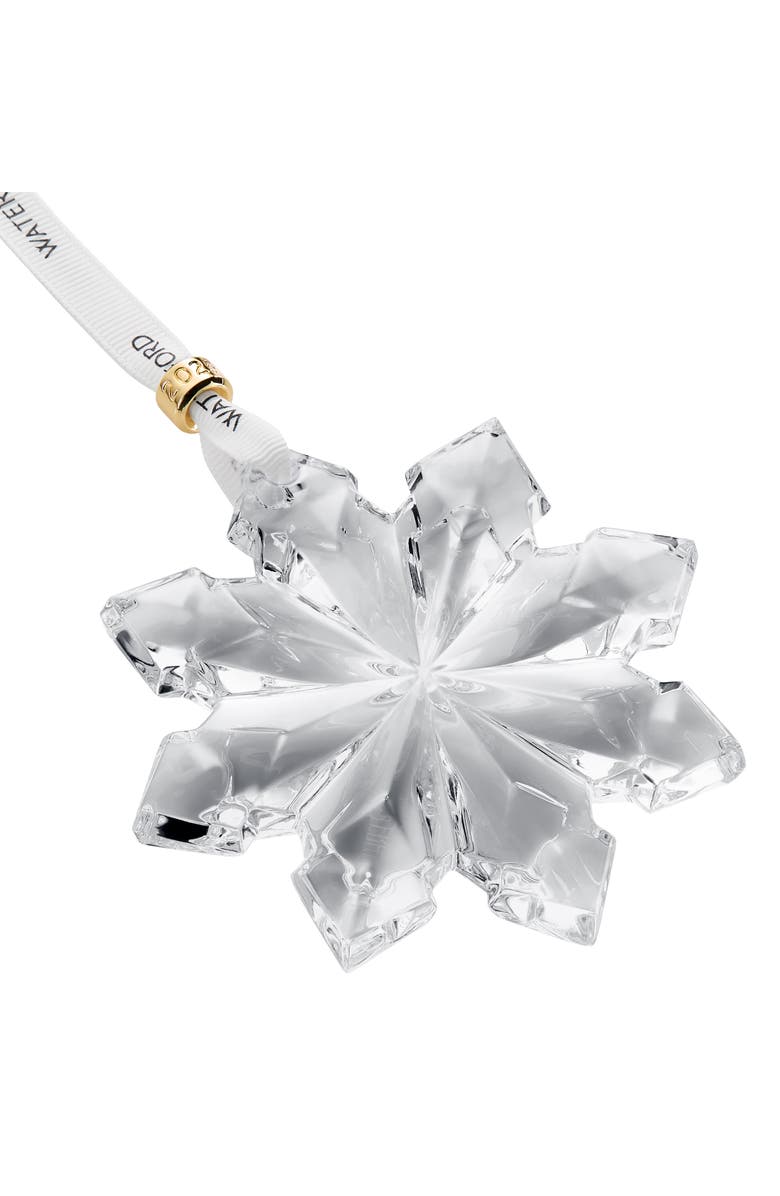 Waterford 2025 Annual Snowflake Crystal Ornament, Alternate, color, 