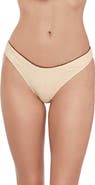 Steve Madden Scoop Front Hipster Bikini Bottoms