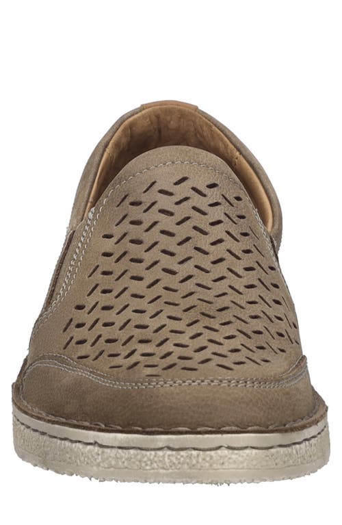 Josef Seibel Ruben 27 Perforated Loafer In Sand