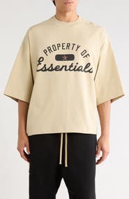 Fear of God Essentials Astros Graphic Cotton T-Shirt