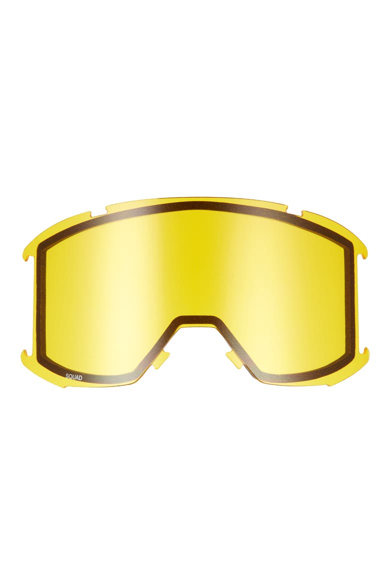 Squad 180mm ChromaPop™ Snow Goggles, Alternate, color, BLACK SUN PLATINUM MIRROR