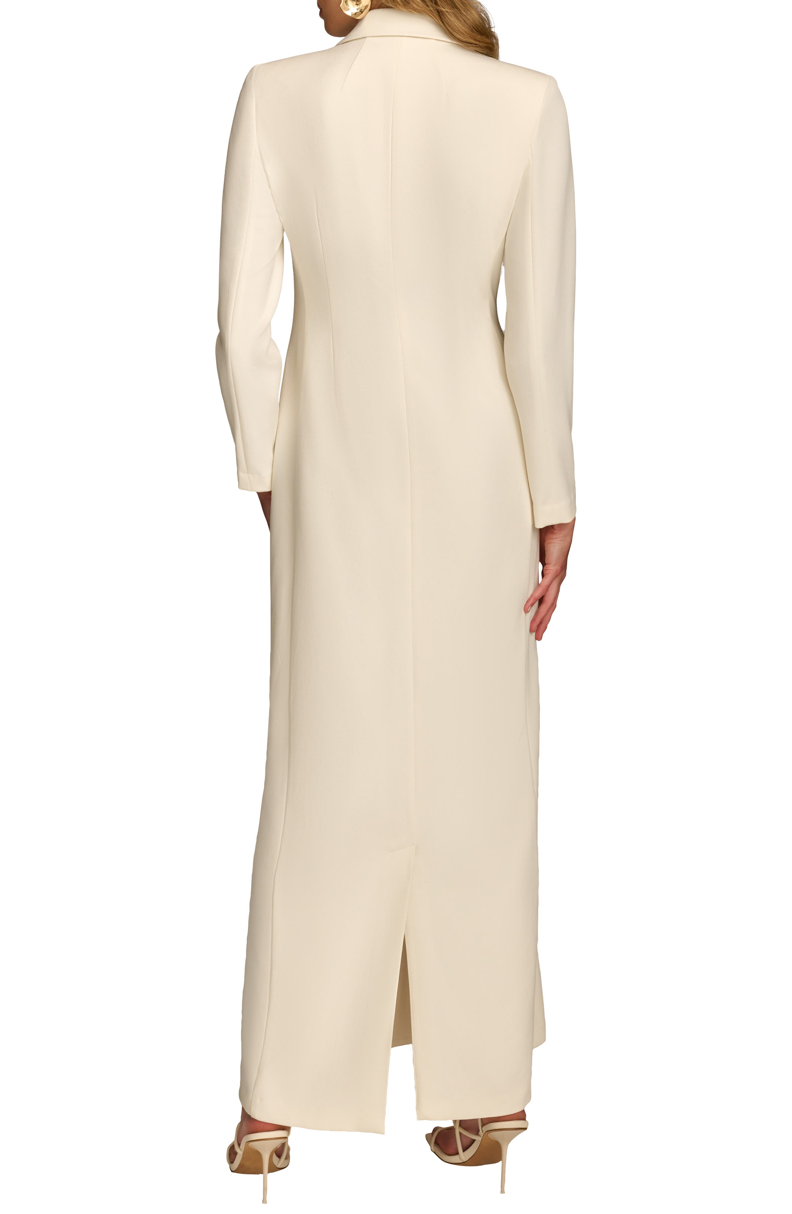 donna karan women's blazer maxi dress Donna Karan New York Women's Blazer Dress