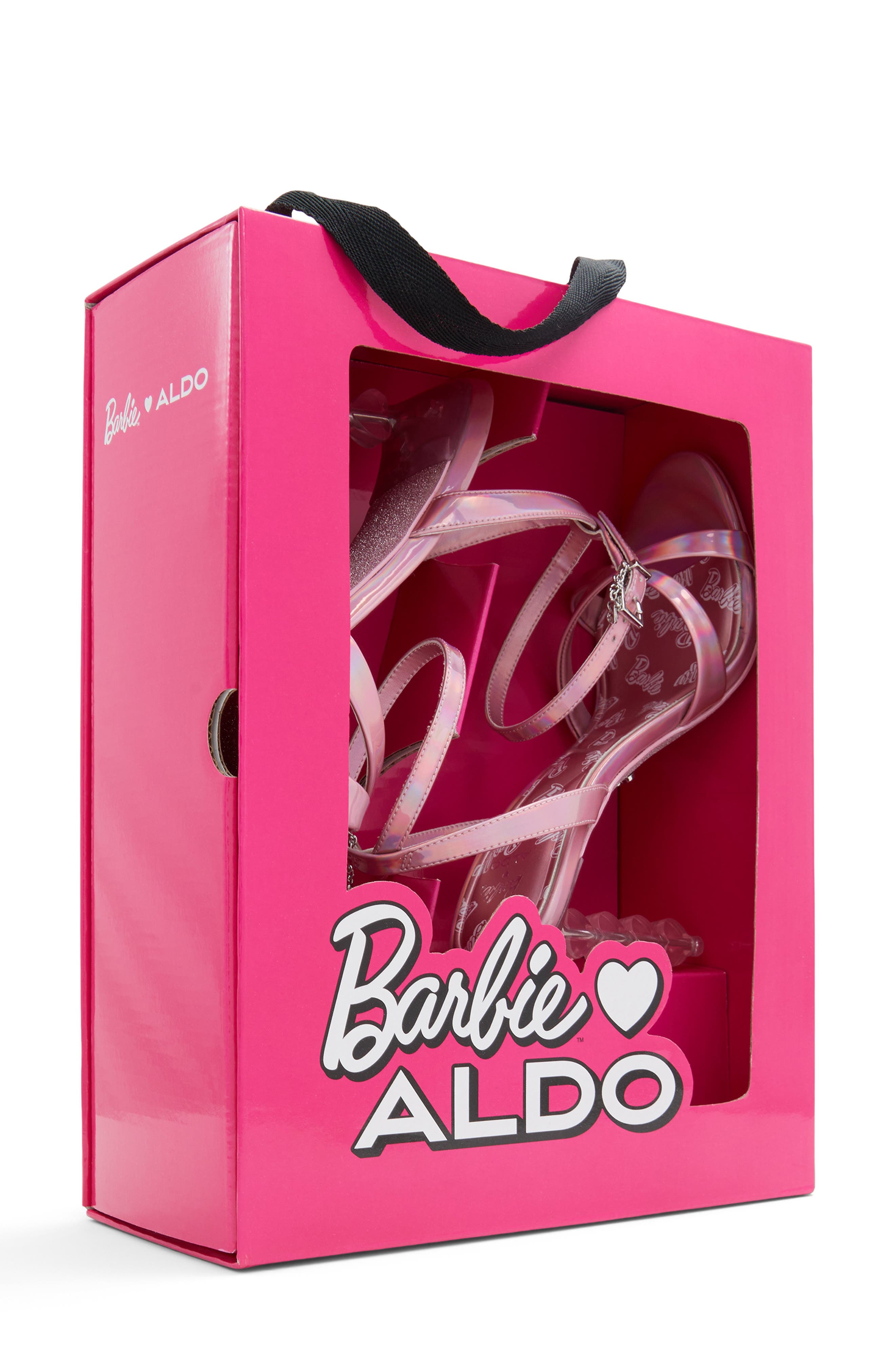 ALDO Barbie<sup>™</sup> x ALDO Ankle Strap Sandal, Alternate, color, 