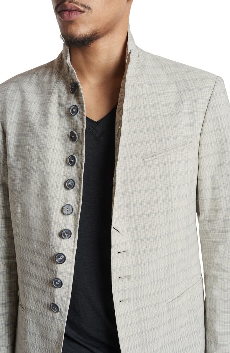 John Varvatos Slim Fit Linen Blend Jacket, Alternate, color, 