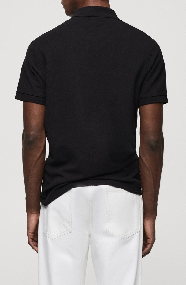 MANGO Cotton Piqué Polo, Alternate, color,