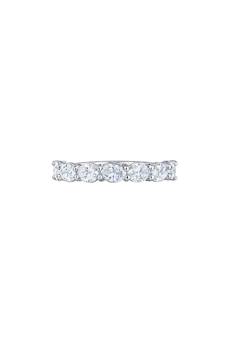 Oval Diamond Platinum Ring, Main, color, PLATINUM
