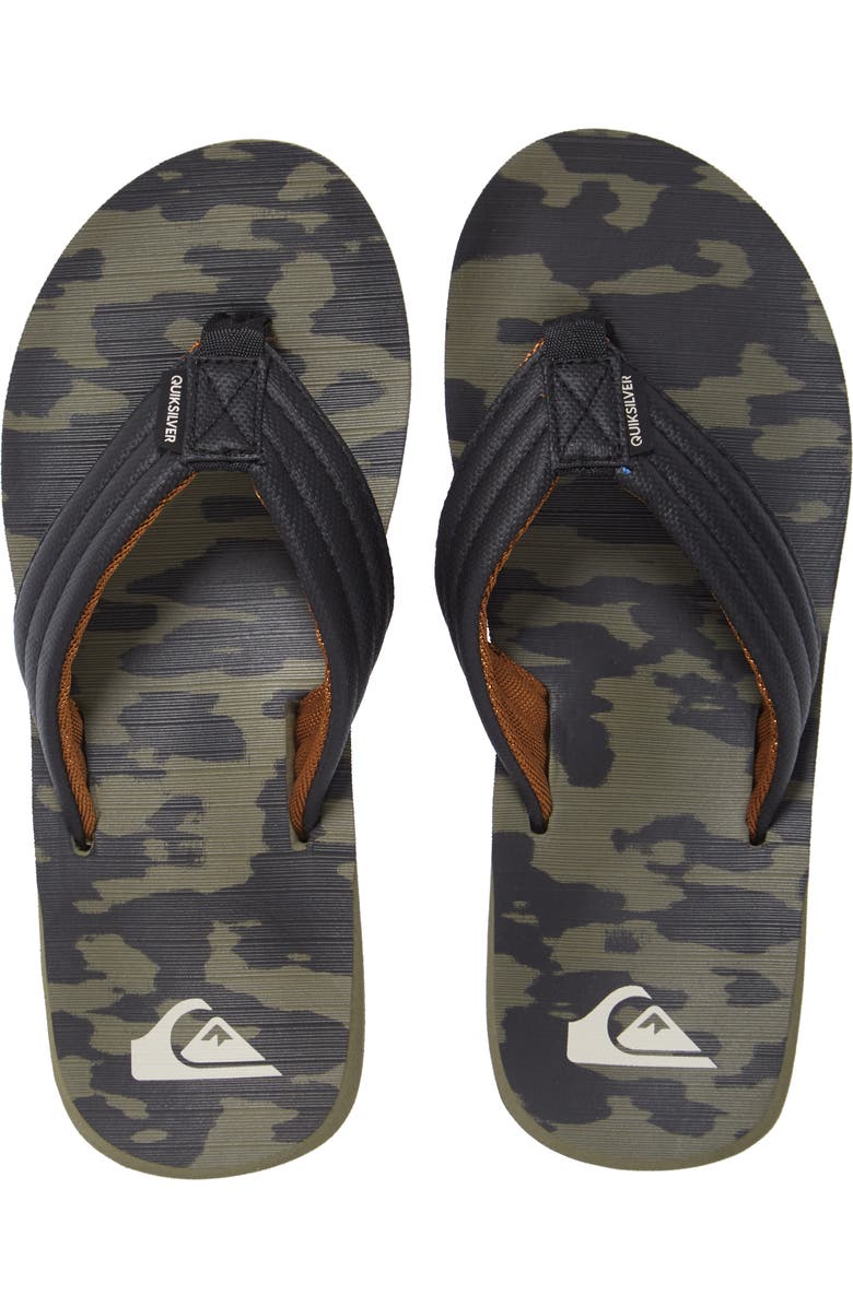 Quiksilver Carver Flip Flop, Alternate, color,