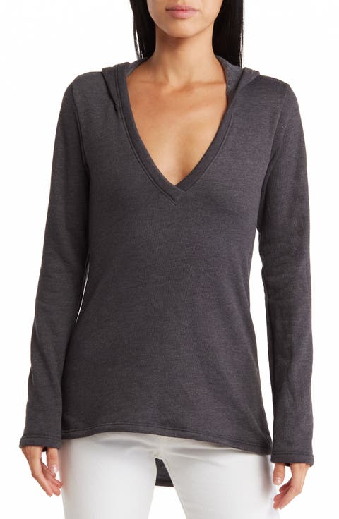 Hooded Tunic Sweater