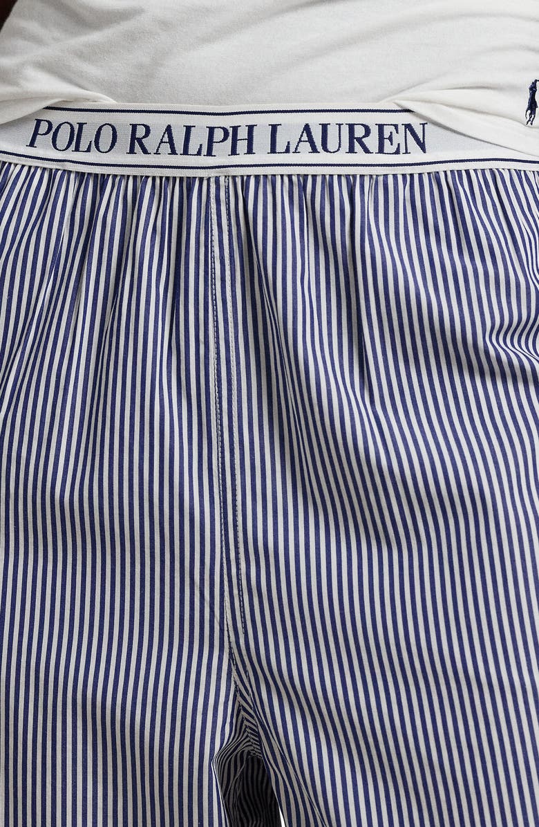 Polo Ralph Lauren Stripe Cotton Pajama Pants, Alternate, color, Polo Ralph Lauren Stripes