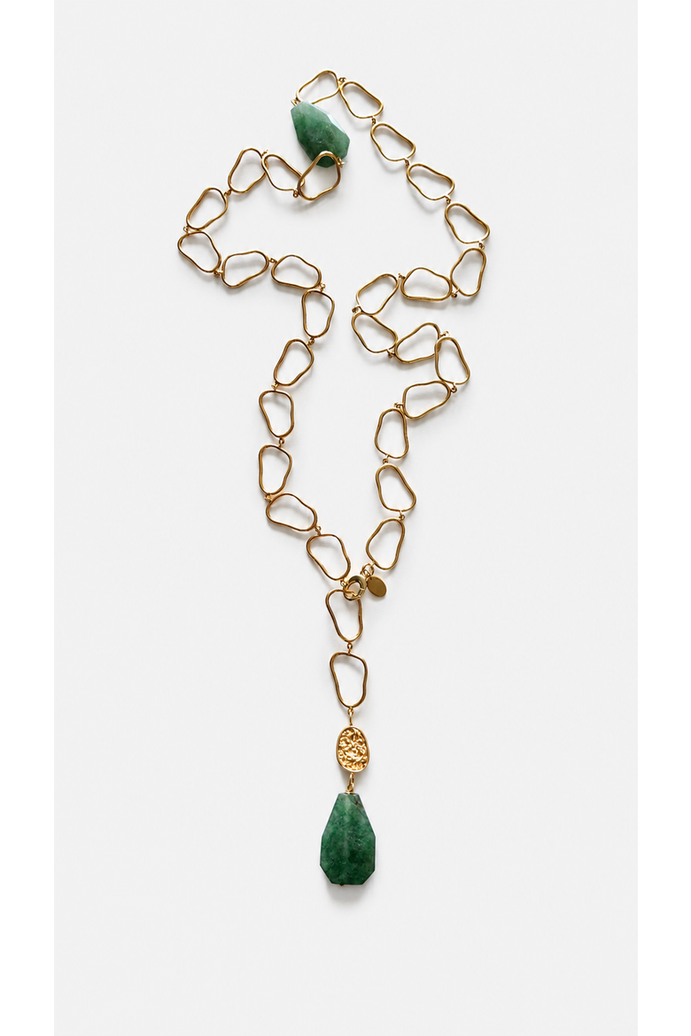 Verde Chain Convertible Necklace Belt, Main, color, Gold