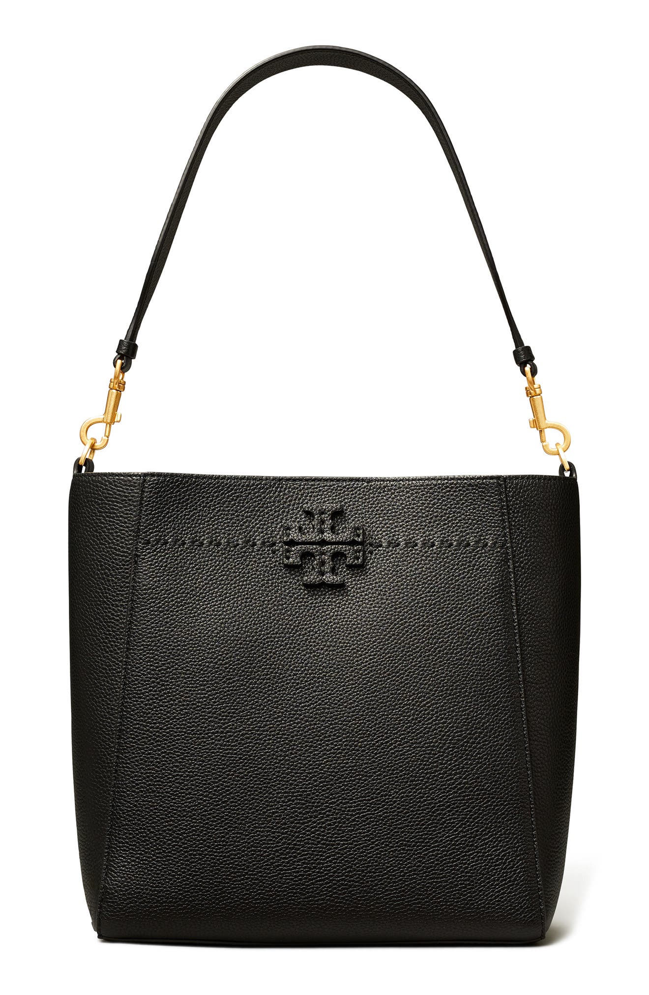 Tory Burch McGraw Bucket Bag, Main, color, 