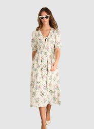 Baukjen Melania smock Midi dress