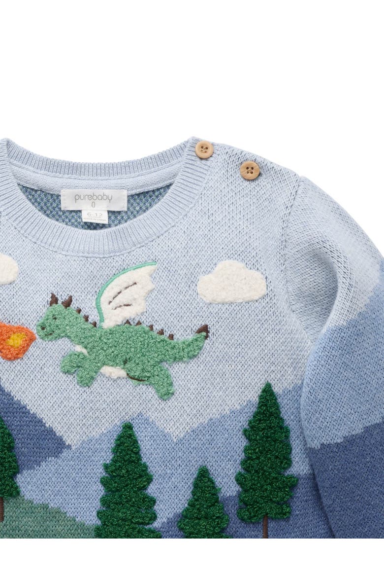 Dragon Mountain Jumper, Alternate, color, Dragon Jacquard