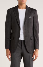 Lucky Brand Glen Plaid Knit Sport Coat