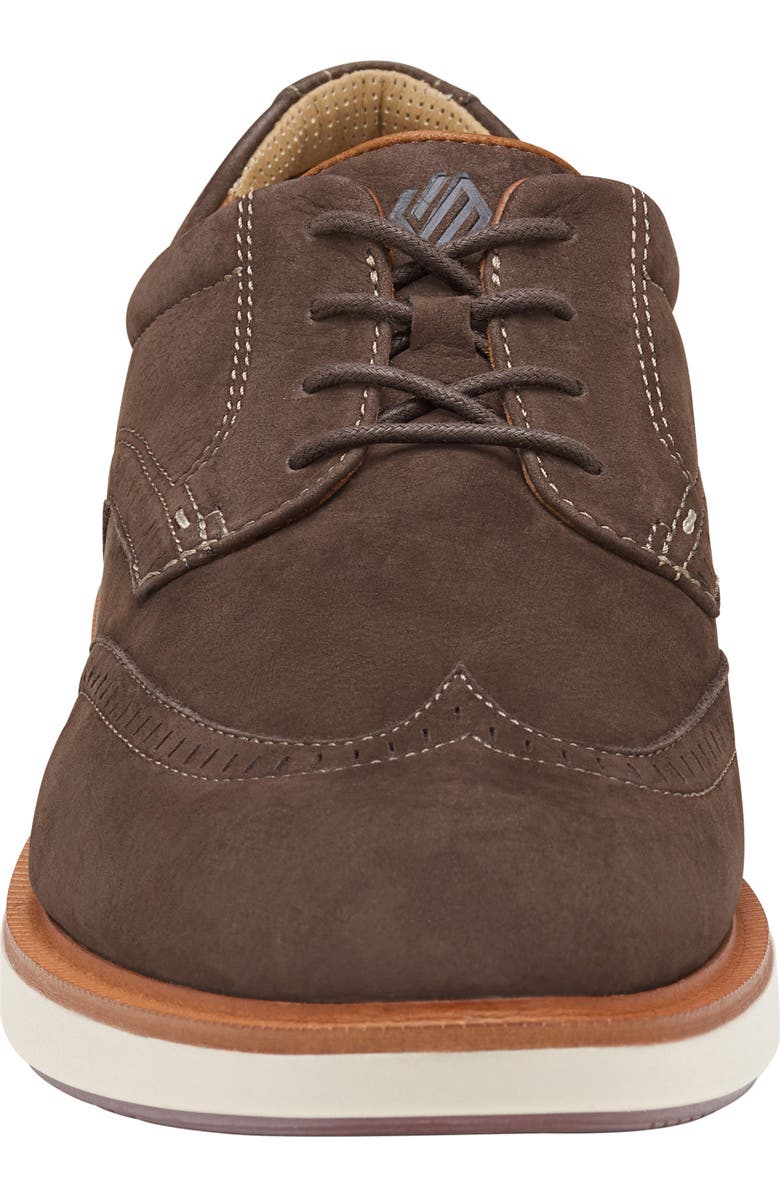 Johnston & Murphy Parker Waterproof Wingtip Derby, Alternate, color, Brown Waterproof Nubuck