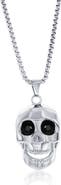 BLACKJACK Men's Skull Pendant Necklace