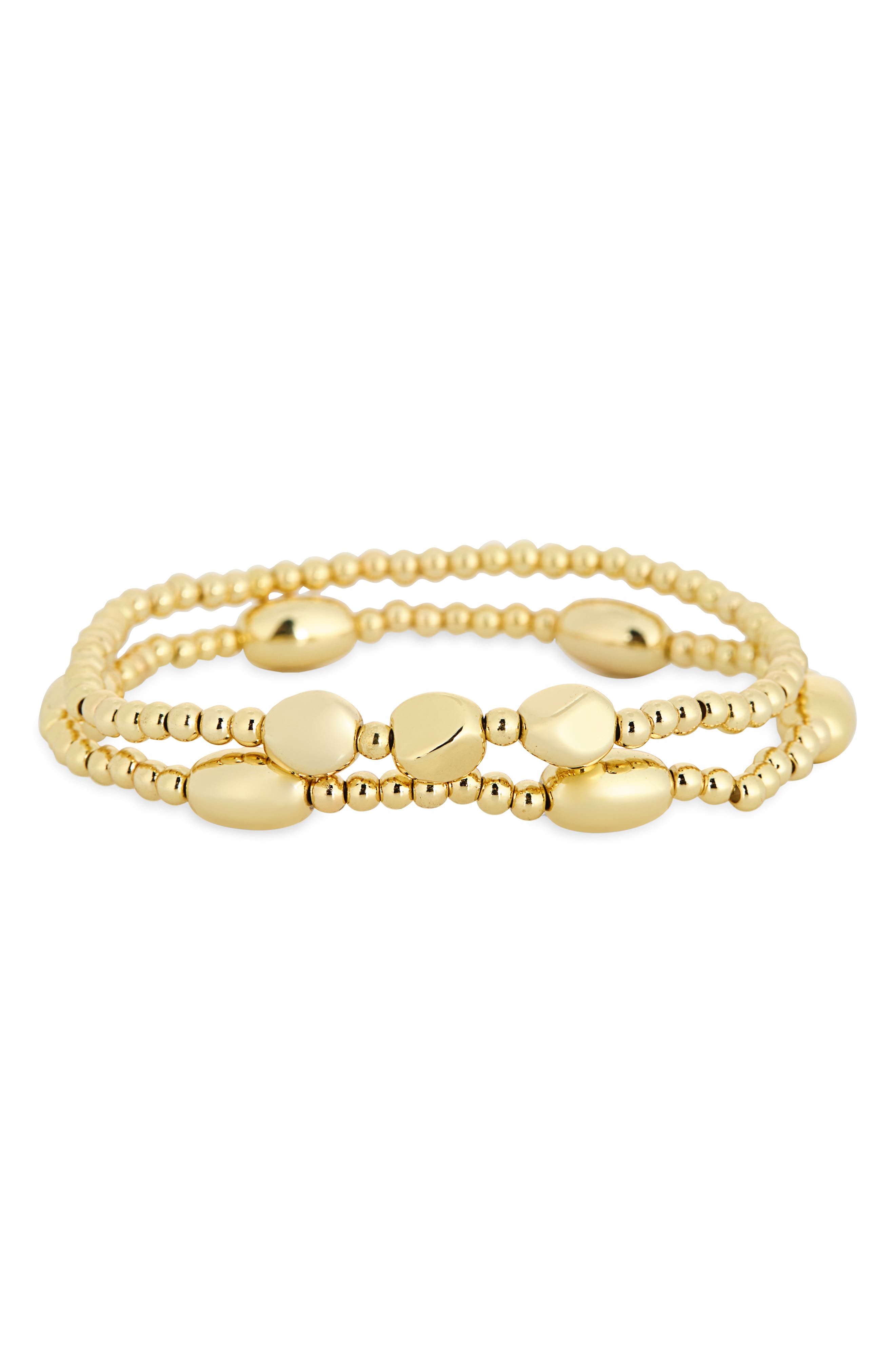 NORDSTROM RACK 2-Pack Demi Fine Beaded Bracelets