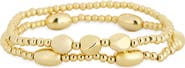 NORDSTROM RACK 2-Pack Demi Fine Beaded Bracelets