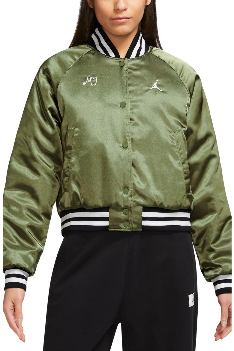 Varsity Jacket, Main, color, SKY LIGHT OLIVE